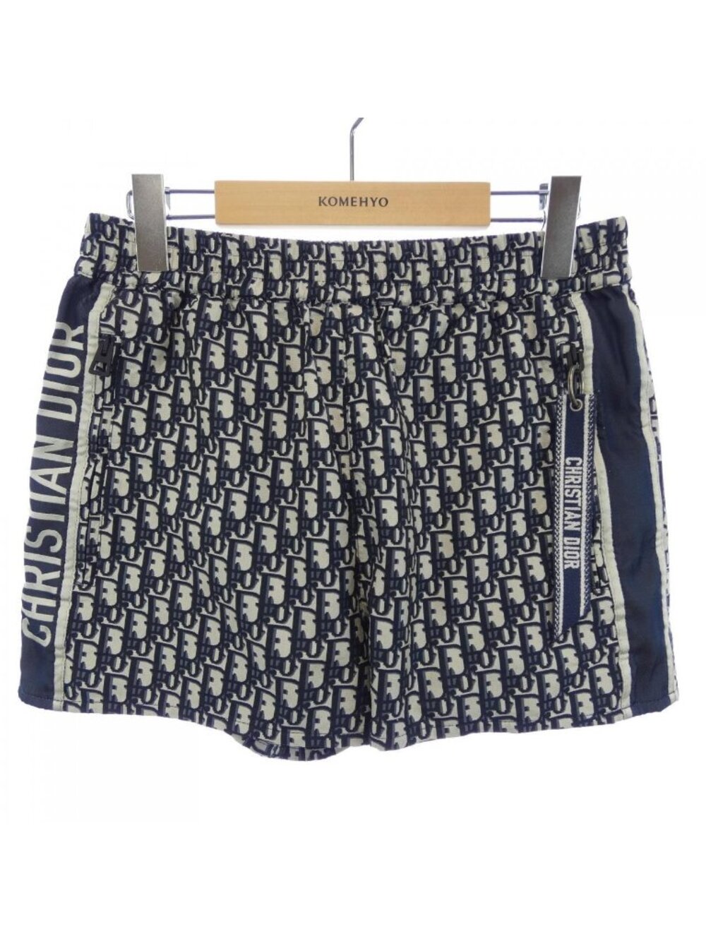 Dior Oblique Shorts Navy